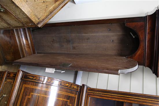 Holmes of London. A George III mahogany eight day longcase clock, 7ft